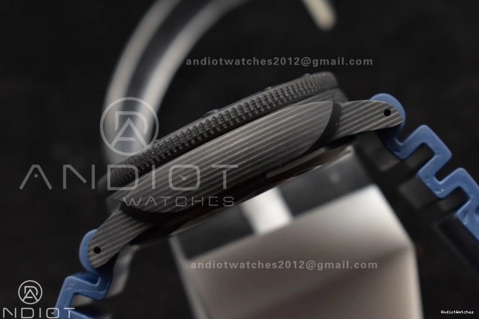 Best Blue P Strap Edition Blue Trendsetting SBF W Rubber 439 on Carbotech 1:1 Dial PAM1232 1205